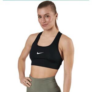 Nike black Swoosh Bra 2.0